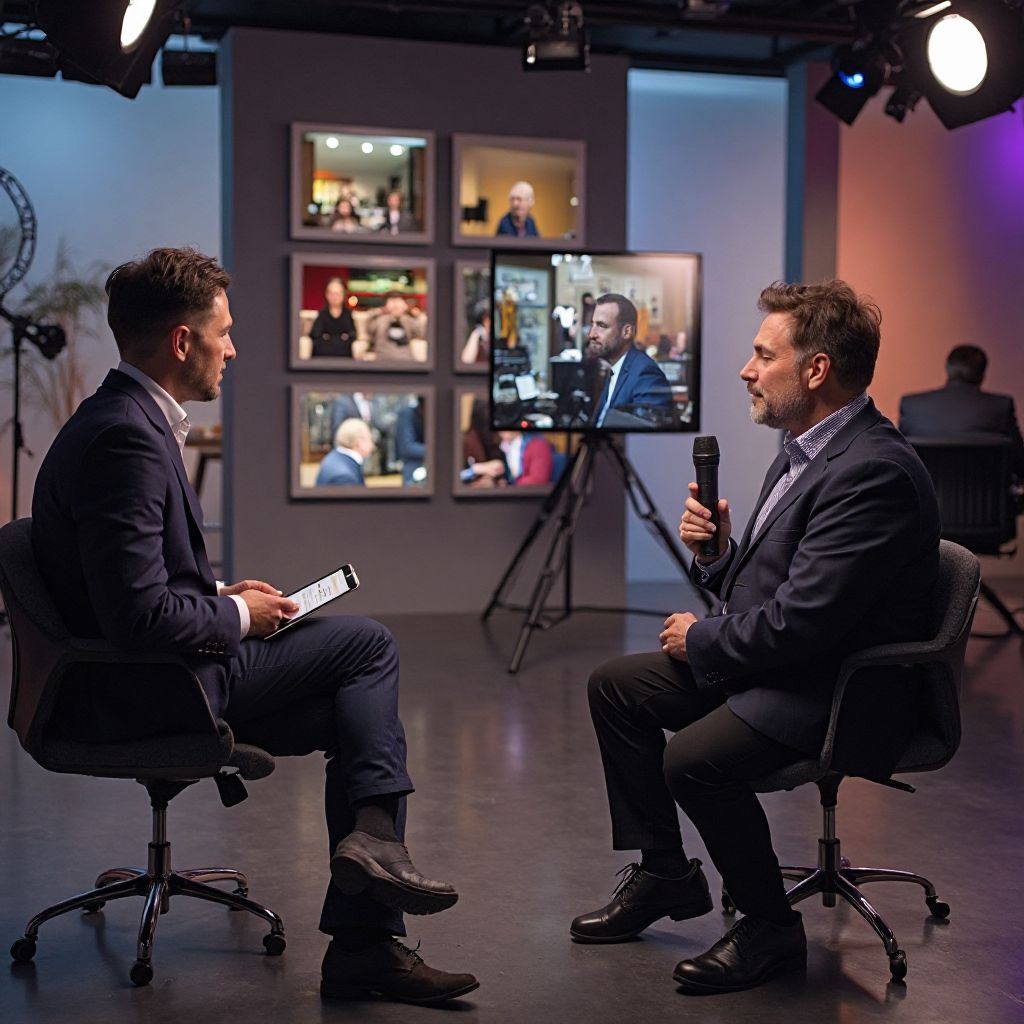 Interviu TV cu fondatorul